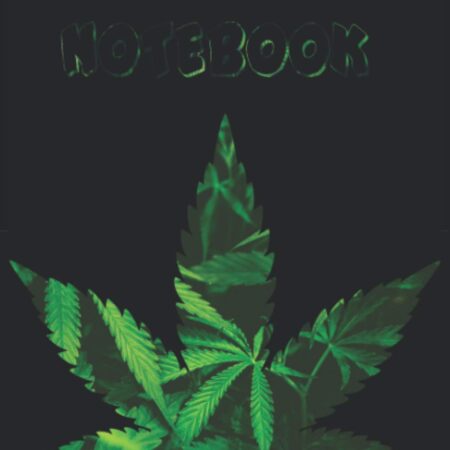 Marijuana Notebook: 6*9 Iches / 110 Blank Lined Pages / Matte Cover Finish